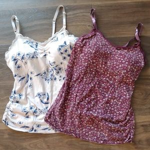Nursing clip down cami tank